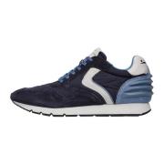 Suede and technical fabric sneakers LIAM POWER