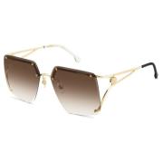 Guld/brun solbriller