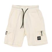 Kridt Hvid Børn Bermuda Shorts