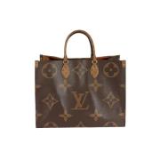 Pre-owned Canvas louis-vuitton-tasker