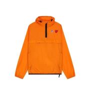 Orange K-Way Anorak