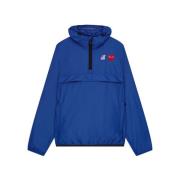 Blå K-Way Anorak med CDG PLAY Logo