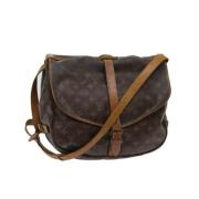 Pre-owned Canvas louis-vuitton-tasker