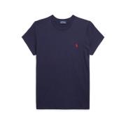 Blå Polo Shirt med Pony Logo