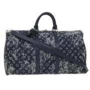 Pre-owned Canvas louis-vuitton-tasker