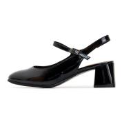 Sort Slingback Pumps Nina