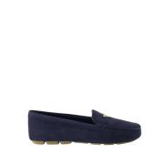 Velour Slip-On Loafers