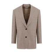 Taupe Ivory Melange Marina Jacket