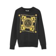 V-Emblem Chain Sweatshirt