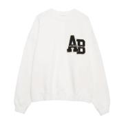 Hyggelig Sweatshirt med Monogramdetalje