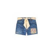 Damer Denim Shorts