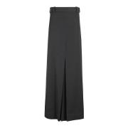 Elegant Box Pleat Skirt