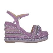 Kile Sandal med Rhinestone Detalje