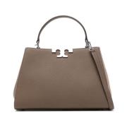 Eleanor Pebbled Satchel Tasker