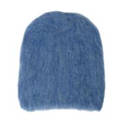 Marled Beanie Hat Rund Krone