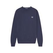 Klassisk Crew Neck Uldbluse