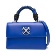 Blå Jitney 2.8 Håndtaske med Pil Mønster