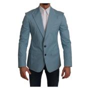 Blå Slim Fit Coat Jacket MARTINI Blazer