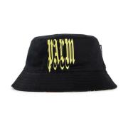 Gothic Logo Bucket Hat Sort Lime