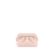 Vegan Fabric Pink Clutch Taske