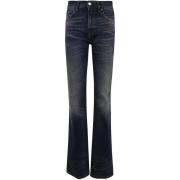 Vintage Blå Skinny Flora Jeans