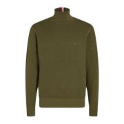 2 Tone Roll Neck Sweater