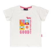 Multicolor Jersey T-shirt med Print