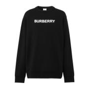 Sort Bomuldssweatshirt AW23