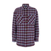 MultiColour Check Overshirt Jakke