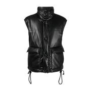 Sort Vest Elegant Stil