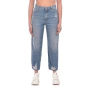 Stilfulde Cropped Jeans til Kvinder