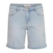 Denim Shorts - Crzelina Texsas Blue