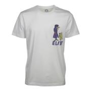 Elite Bomuld T-shirt med Frontprint