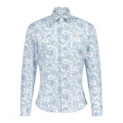 Slim-Fit Paisley Skjorte