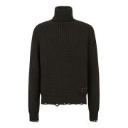 Grøn Uld Sweater AW24