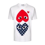 Polka Dot Heart T-Shirt Japan Made