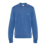 Sweatshirt med broderet logo