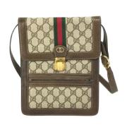 Pre-owned Canvas gucci-tasker