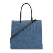 Denim shopper taske