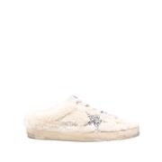 Shearling Glitter Star Sabot Sneakers