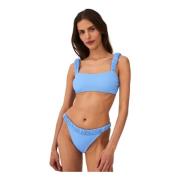 Good Luck Charm Bikini Top Baby Blue