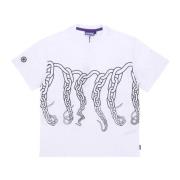 Octopus Logo Chain Tee White T-Shirt