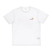 Script Tee Hvid Herre T-shirt