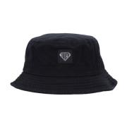 Sort Logo Bucket Hat Bomuld