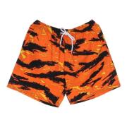 Tiger Camo Badebukser Orange