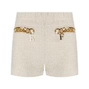 Gylden Kæde Tweed Shorts