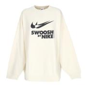 Crewneck Sweatshirt med Stor Logo