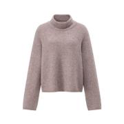 Glitrende Højhalset Sweater Sorcha