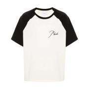 Vintage Black Raglan Tee