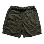 Grønne Cargo Shorts